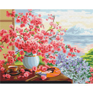 Картина по номерам "Японский натюрморт" Brushme BS51595 40х50 см