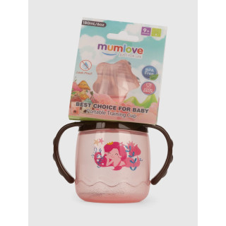 Поильник с силиконовым носиком MGZ-0314(Pink) 180 мл