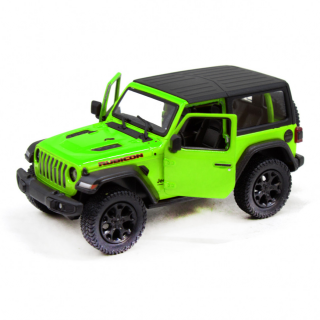 Детская модель машинки Jeep Wrangler Hard Top Kinsmart KT5412WB инерционная, 1:34