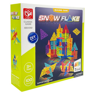 Детский набор конструктора "Snow Flake" 188-692, 100 деталей