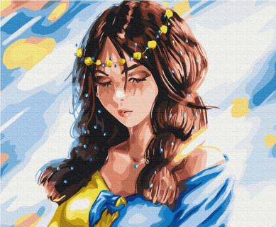 Картина по номерам "Желание мира ©Ana Slip" Brushme GX53070 40х50 см
