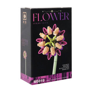 Конструктор детский Flower M5026-19 элементы для создания стебля и лепестков