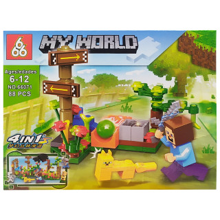 Конструктор "MINECRAFT" 66071, 88 деталей