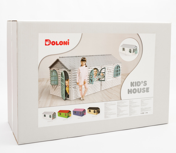 Игровой Домик со шторками DOLONI TOYS 02550/25 опт, дропшиппинг