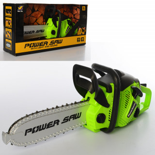 Детская игрушечная бензопила 192G с подвижной лентой