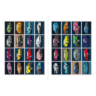 Детская раскраска со стикерами "Автопарк" CB26, 16 страниц