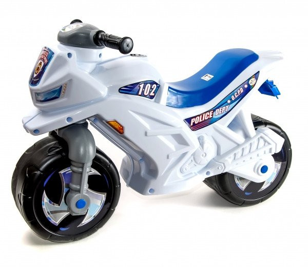 Мотоцикл 2-х колесный 501-1B Синий (Белый)