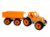 Трактор игрушечный с прицепом ТехноК 3442TXK опт, дропшиппинг