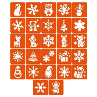 Набір трафаретів для біо-тату 