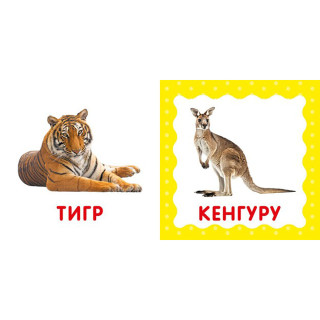 Первая книга малыша "Дикие животные" 165048 картон, 12 страниц