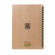 Блокнот "Листя" із модифікованої деревини 12203-KR формат А5 на пружині - гурт(опт), дропшиппінг 