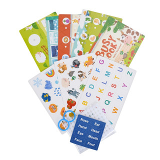 Мягкая развивающая игрушка-книжечка "Busybook" 557-581-583-1