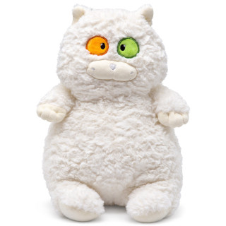 Мягкая игрушка "Толстый кот" K15214(White) 40 см