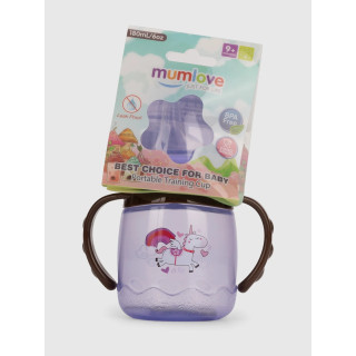 Поильник с силиконовым носиком MGZ-0314(Violet) 180 мл