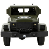 Військова вантажівка іграшкова Metr+ 12002E масштаб 1:20, звукові та світлові ефекти