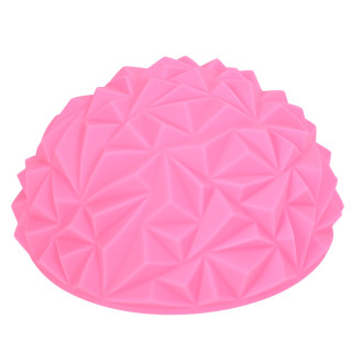 Полусфера массажная балансировочная Bambi MS 4959(Pink) текстурная поверхность, 16,5х7 см