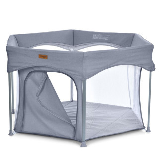 Детский манеж SWIFT 6 ME 1195 Gray 145х117х74 см