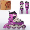 Дитячі ролики A 4123-MV розмір 35-38 - гурт(опт), дропшиппінг 
