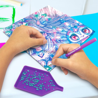 Набір для творчості з алмазною мозаїкою Морозне сяйво Nebulous Stars 11126 з аплікатором-ручкою