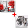 Набор картин по номерам 2 в 1 Идейка "Дождливый Париж" 40х50 KHO4819 и "Полосатая жизнь" 40х40 KHO4366 опт, дропшиппинг