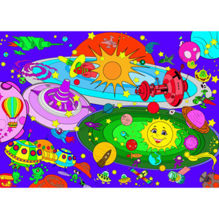 Величезна розмальовка 