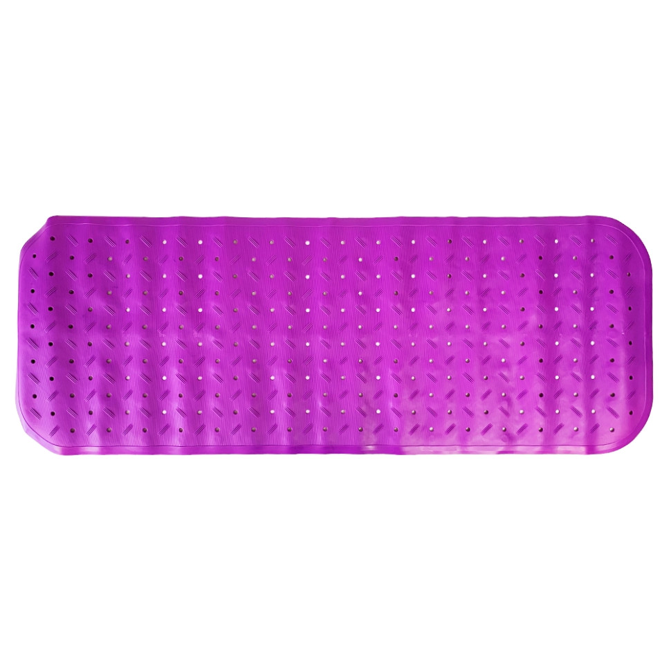 Коврик в ванную комнату на присосках MGZ-0901(Violet) 35х95 см опт, дропшиппинг