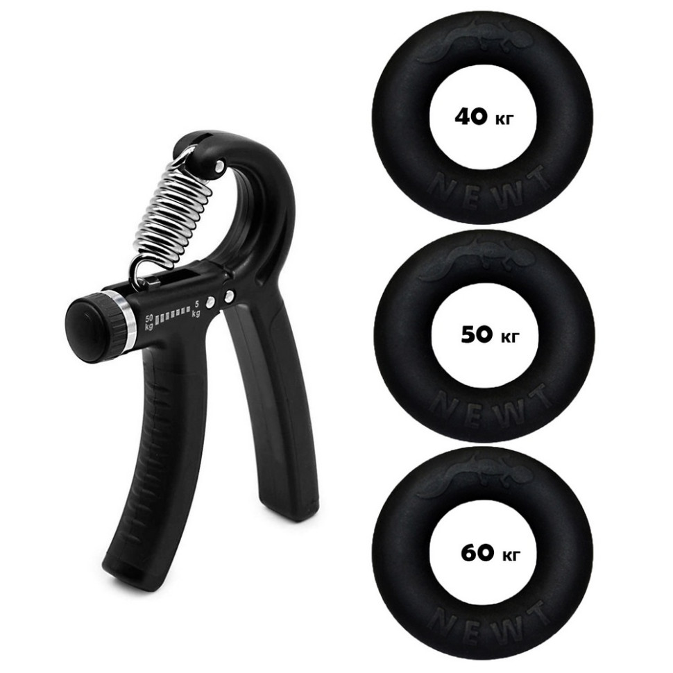 Набір кистьових еспандерів кільце+еспандер ножиці Power Grip Set2 NE-1588-60 - гурт(опт), дропшиппінг 