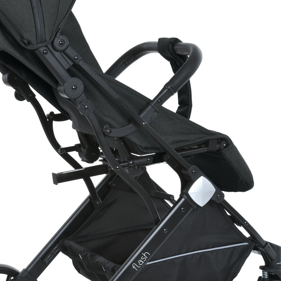 Дитяча прогулянкова коляска FLASH M 5727-1 Almost Black - гурт(опт), дропшиппінг 