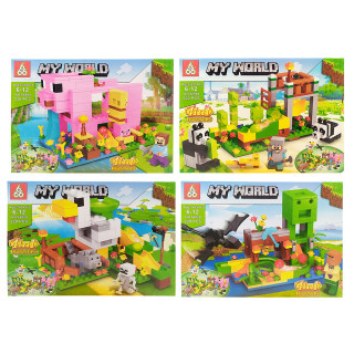 Конструктор "MINECRAFT" 66080, 220 деталей