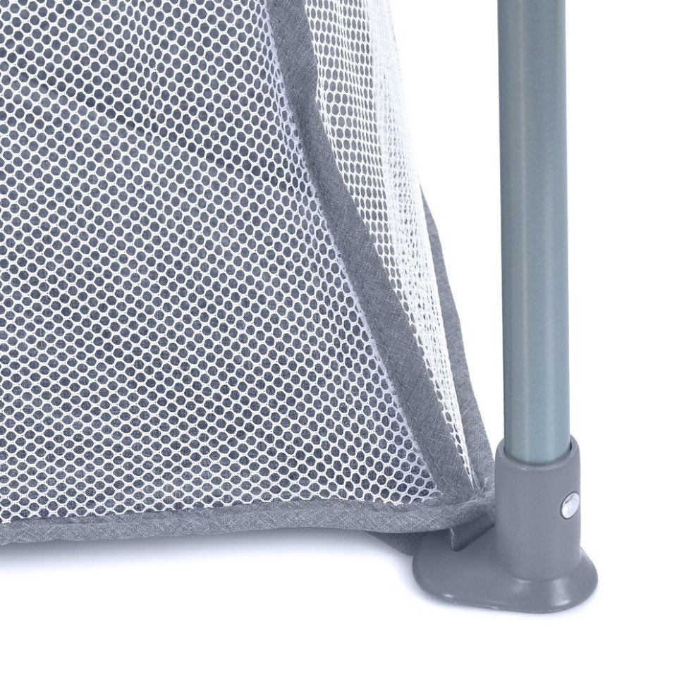 Детский манеж SWIFT 4 ME 1196 Gray 127х127х74,5 см - гурт(опт), дропшиппінг 