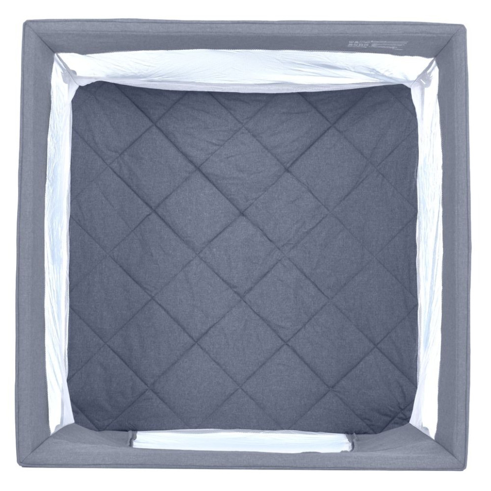 Детский манеж SWIFT 4 ME 1196 Gray 127х127х74,5 см - гурт(опт), дропшиппінг 