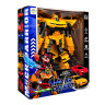 Детская игрушка Трансформер HY-3344(Yellow) робот 18 см+машина опт, дропшиппинг