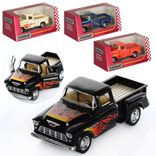 Машинка металева інерційна Пікап Chevy Stepside (1955) Kinsmart KT5330FW 1:32 