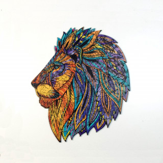 Деревянный пазл. GO Puzzle "Легенда льва" 141 дет. GO0004 