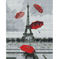 Алмазная мозаика "Любимый Париж" Идейка AMO7219 40х50 см