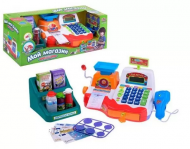 Детский игровой набор Кассовый аппарат 7256 выдает чек