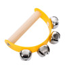 Деревянная игрушка Бубонцы MD 0808(Yellow) желтый, размер 10 x 6,5 см опт, дропшиппинг