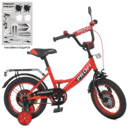 Велосипед детский PROF1 Y1446 14 дюймов, красный