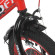 Велосипед детский PROF1 Y1446 14 дюймов, красный опт, дропшиппинг