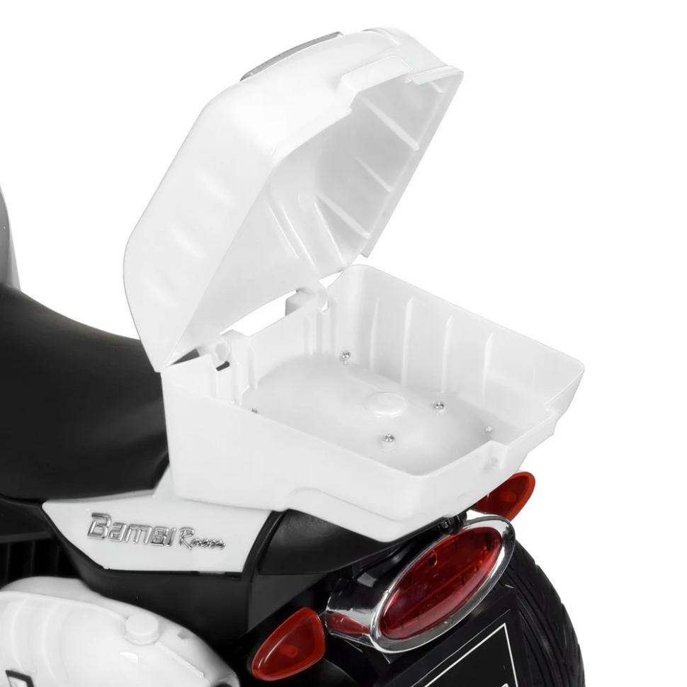 Дитячий електромобіль Мотоцикл Bambi Racer M 4204EBLR-1 до 50 кг - гурт(опт), дропшиппінг 