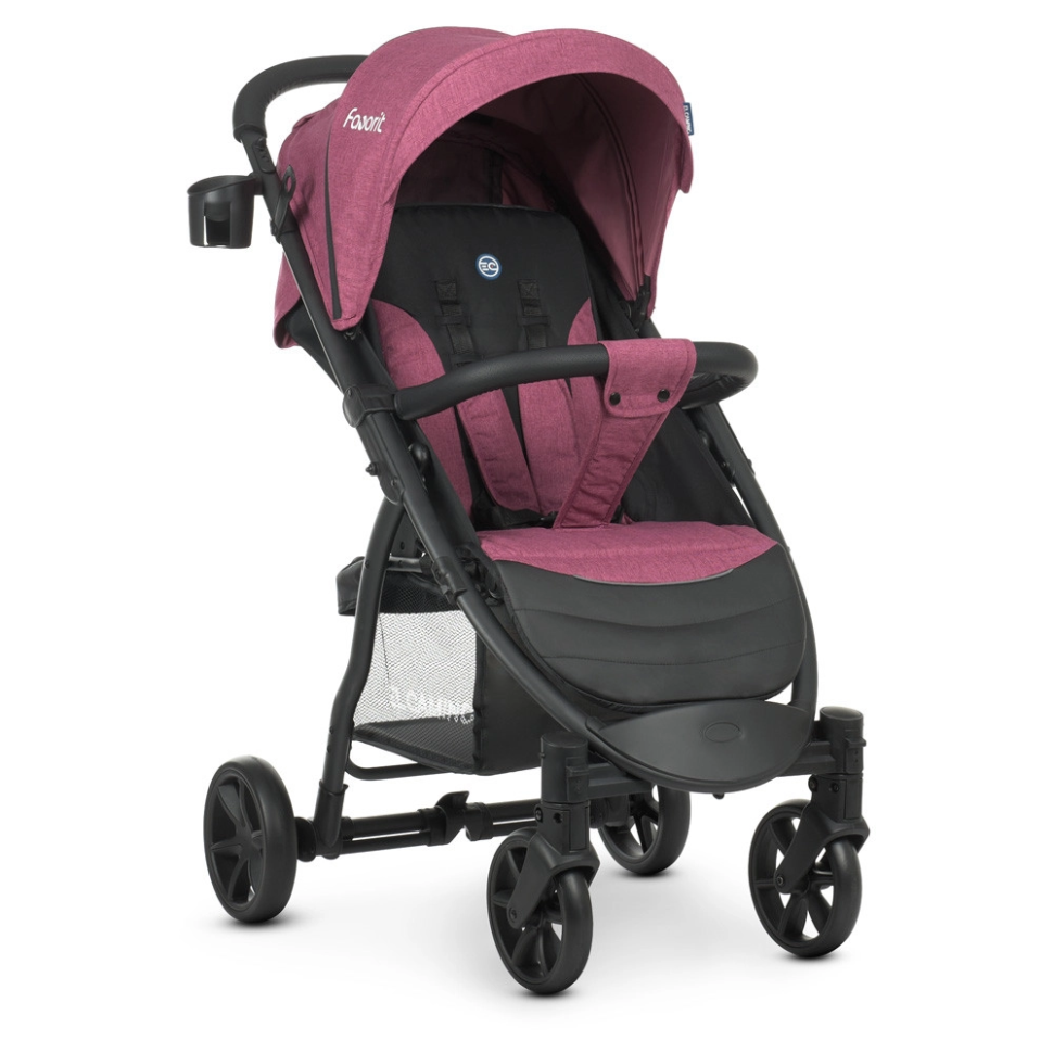 Коляска дитяча прогулянкова EL CAMINO M 3409N Maroon - гурт(опт), дропшиппінг 