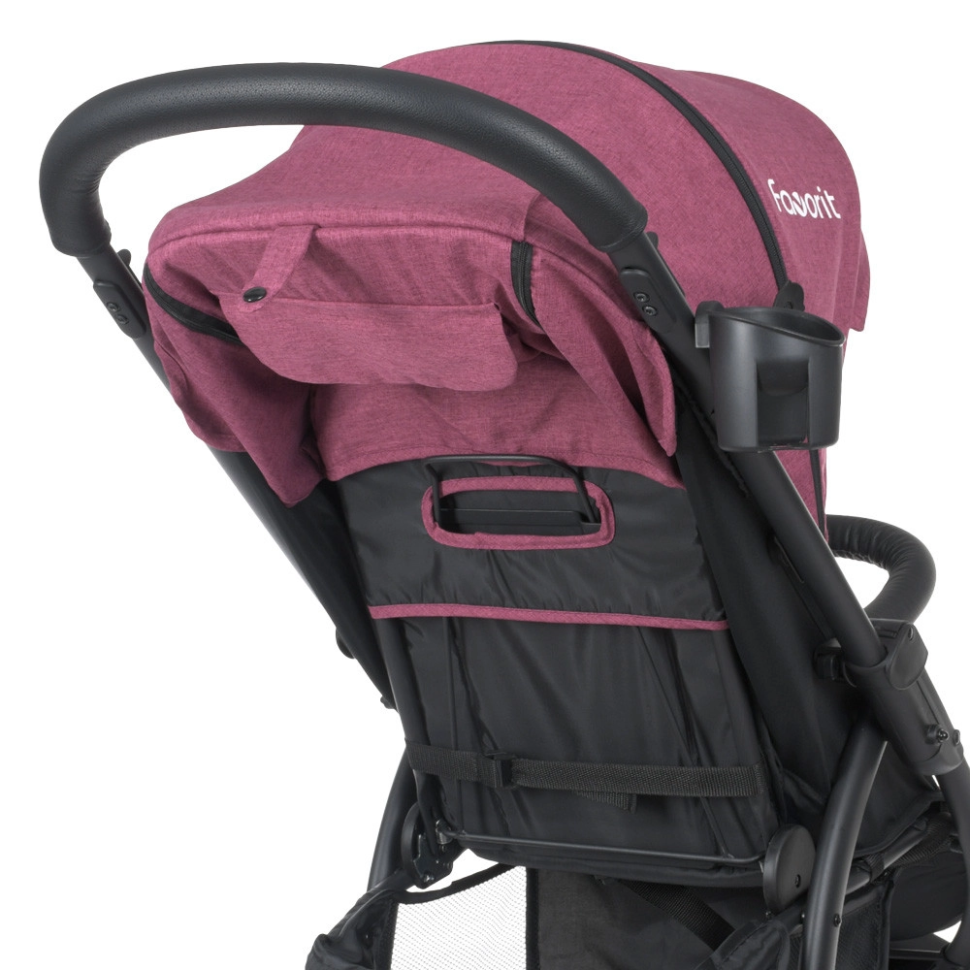 Коляска дитяча прогулянкова EL CAMINO M 3409N Maroon - гурт(опт), дропшиппінг 