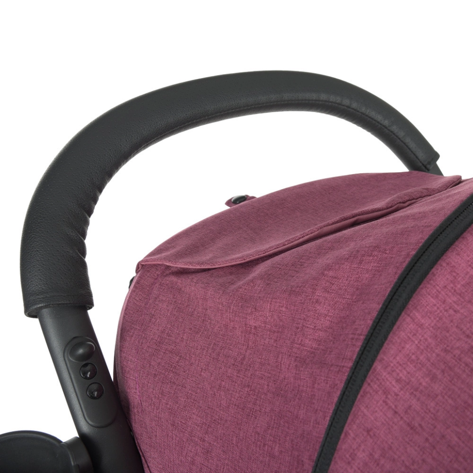 Коляска дитяча прогулянкова EL CAMINO M 3409N Maroon - гурт(опт), дропшиппінг 