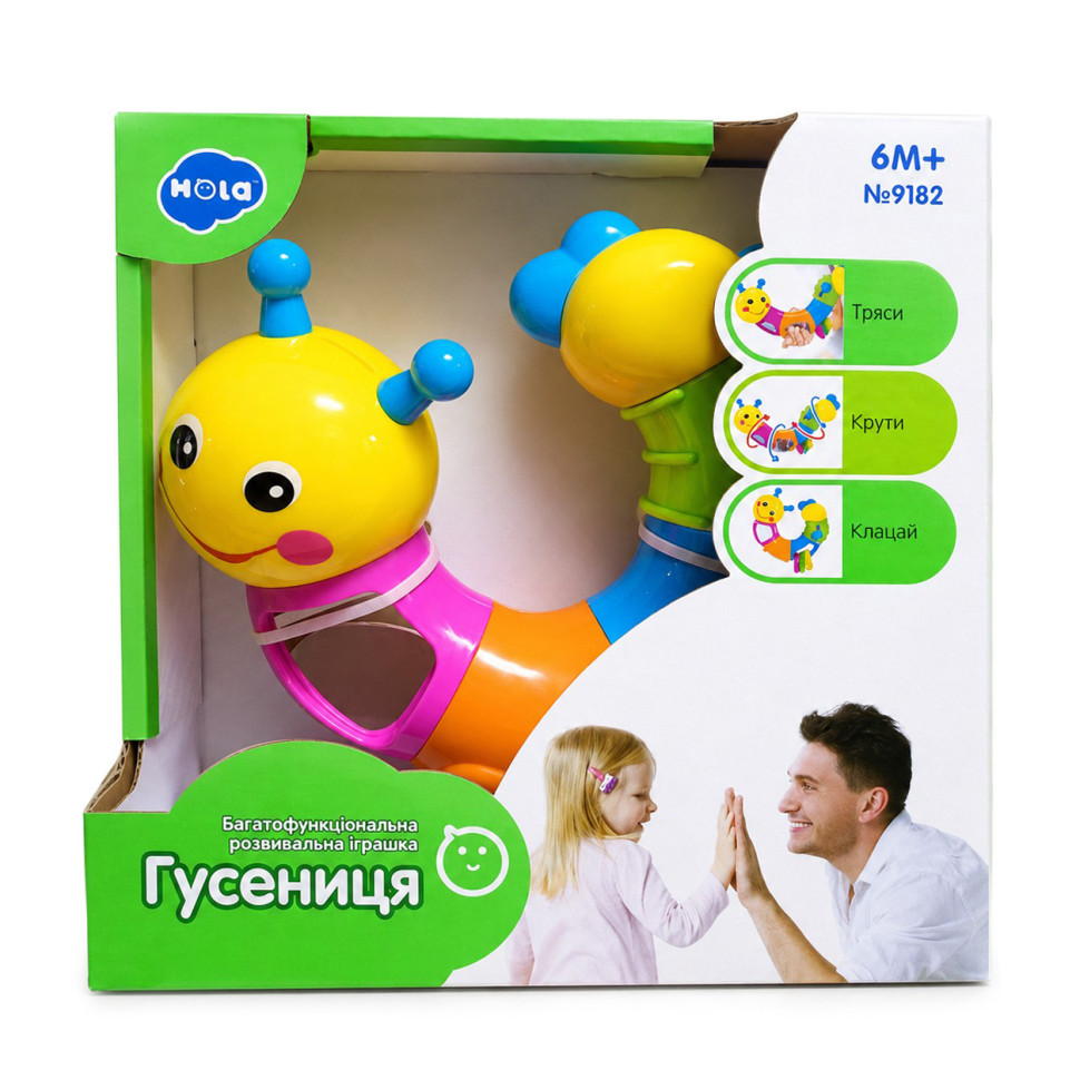 Развивающая игра Гусеница-логика 9182/786 с прорезывателем опт, дропшиппинг