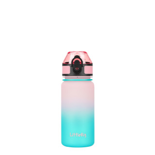 Дитяча пляшка для води LittleBig UZSPACE 3020(Pink-Blue) 350 мл, рожево-блакитна