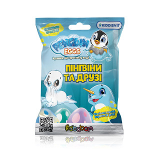 Растущая игрушка "Пингвины и друзья" #sbabam T049-2019 в яйце "Penguin Еggs"