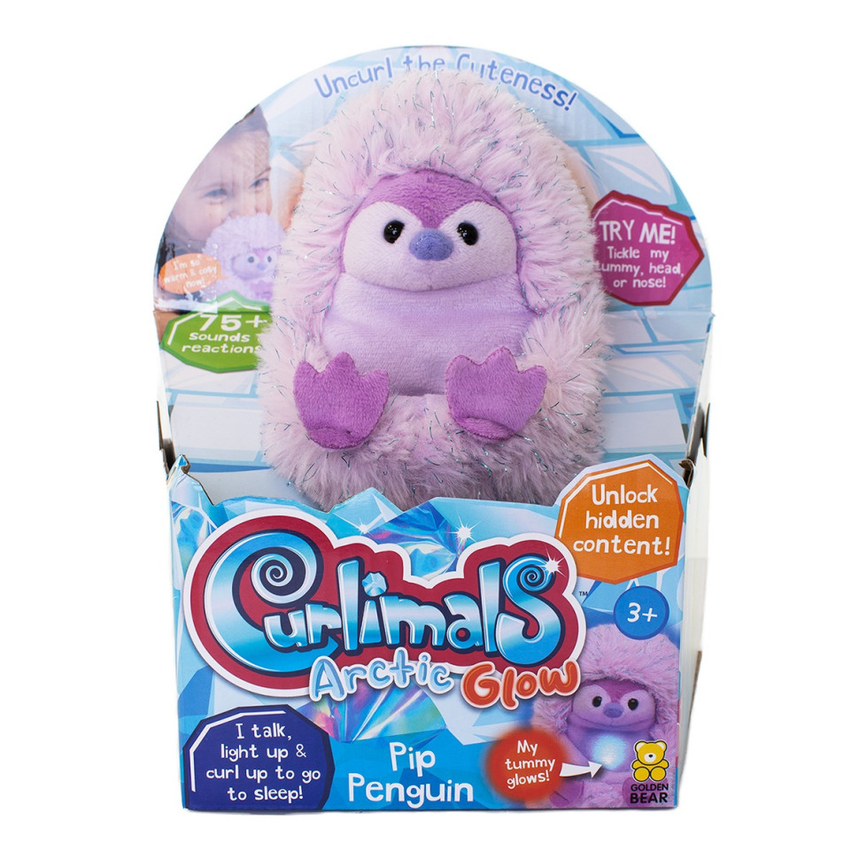 Интерактивная игрушка Пингвин Пип Curlimals 3728 серии «Arctic Glow»  опт, дропшиппинг