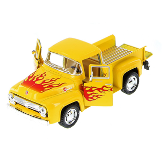 Машинка металева інерційна Pickup FORD F-100 (1956) Kinsmart KT5385FW 1:38 