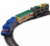 Игровой набор Железная дорога 2084 длина путей 549 см опт, дропшиппинг