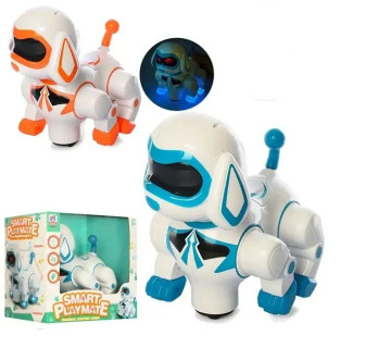 Интерактивная игрушка Собачка Bambi 8202A со звуком и светом